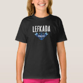 Lefkada Greece Kids Girls' Tシャツ (正面)