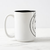 Lefse及びコーヒー-バイキングのマグの朝食 ツートーンマグカップ (左)