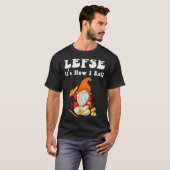 Lefse It's How I Roll Christmas Tシャツ (正面フル)