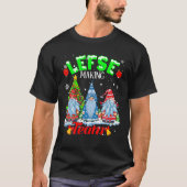 Lefse Making Team Christmas Gnomes Norwegian Lefse Tシャツ (正面)