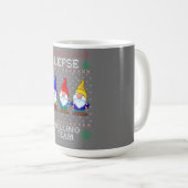 Lefse Rolling Team, Christmas Baking Tomte Gnome コーヒーマグカップ (正面右)
