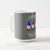 Lefse Rolling Team, Christmas Baking Tomte Gnome コーヒーマグカップ (正面左)