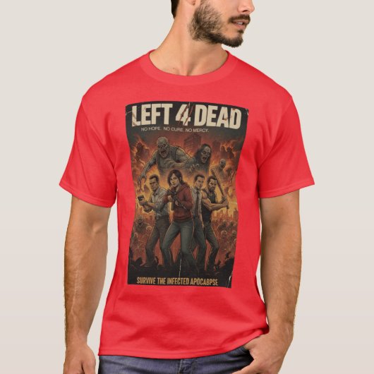 Left 4 Dead girl friend Tシャツ (正面)