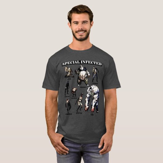 Left 4 Dead Special Infected Tシャツ (正面フル)