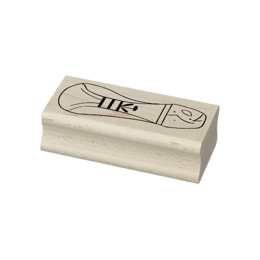 Left Footprint of extraterrestrial rubber stamp ラバースタンプ (スタンプ)