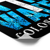 Left It In The Water Colossians 2 12 Christian Bap ポスター (角)