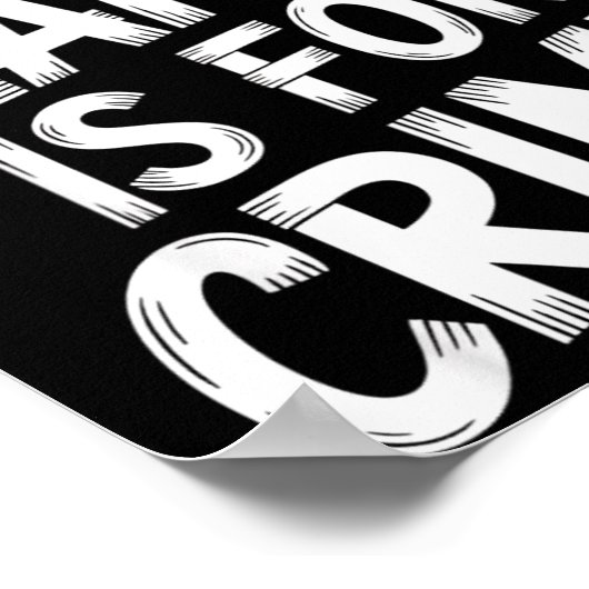 Left Lane Is For Crime Highway Driving Sarcastic J ポスター (角)