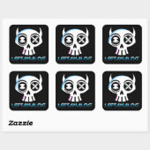 LeftAnalog文字ステッカーシート スクエアシール (シート)