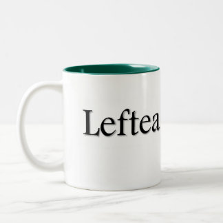 Lefteaの左利きの茶 ツートーンマグカップ