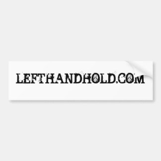 LEFTHANDHOLD.COM バンパーステッカー