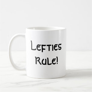 LeftiesRule! コーヒーマグカップ