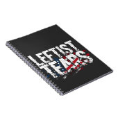 Leftist Tears Liberal Democrats Kamal Harris ノートブック (右側)