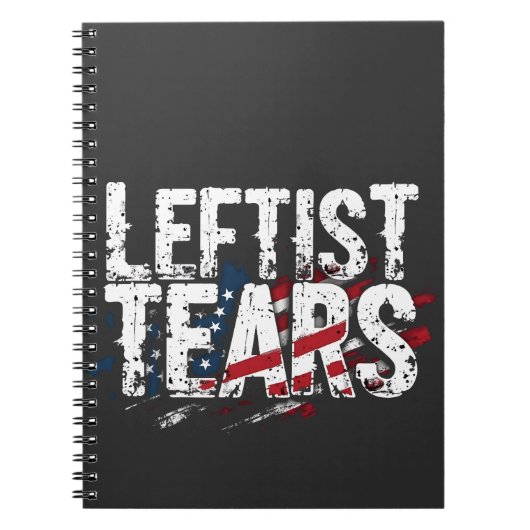 Leftist Tears Liberal Democrats Kamal Harris ノートブック (正面)
