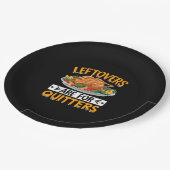 Leftovers Are For Quitters ペーパープレート (アングル)