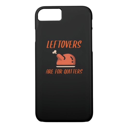 Leftovers Are For Quitters Classic For Thanksgivin Case-Mate iPhoneケース (裏面)