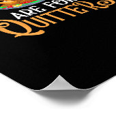 Leftovers Are For Quitters For Thanksgiving ポスター (角)