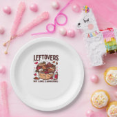 Leftovers Are For Quitters - Funny Classic Design ペーパープレート (パーティー)