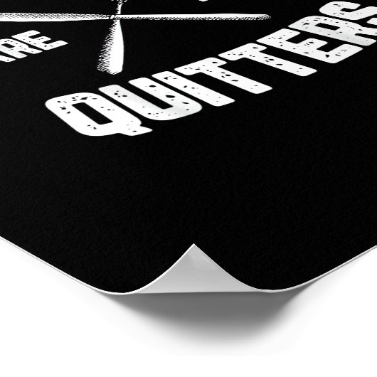 Leftovers Are For Quitters Gobble Funny Thanksgivi ポスター (角)