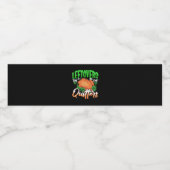 Leftovers Are For Quitters - Thanksgiving Christma ペットボトルラベル (シングルラベル)