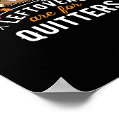 Leftovers Are For Quitters • Thanksgiving Essentia ポスター (角)