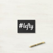 # Lefty 離れ Hander's ポストイット (デスク上)