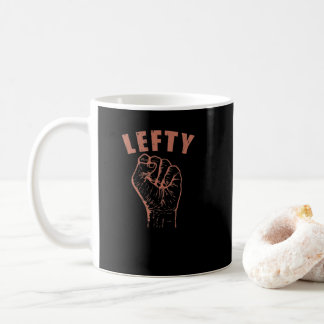 Lefty schreiben Linkshänder Probleme コーヒーマグカップ