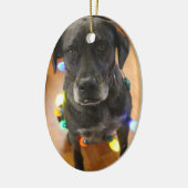 Lefy + ライトHoidayのオーナメント セラミックオーナメント (左)