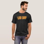 Leg Day Handicapped Wheelchair Premium Tシャツ (正面フル)
