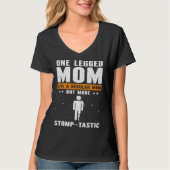 Leg Prosthesis Quote for Falke Limb and Artificial Tシャツ (正面)