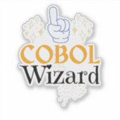 Legacy Cobol Programming Language Wizard  シール (正面)