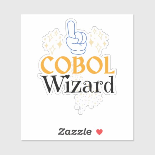 Legacy Cobol Programming Language Wizard  シール (シート)
