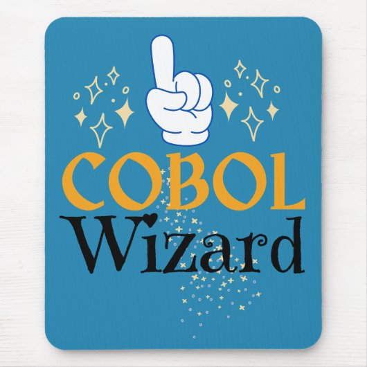 Legacy Cobol Programming Language Wizard  マウスパッド (正面)