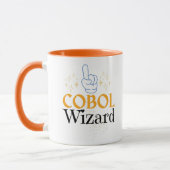 Legacy Cobol Programming Language Wizard  マグカップ (左)