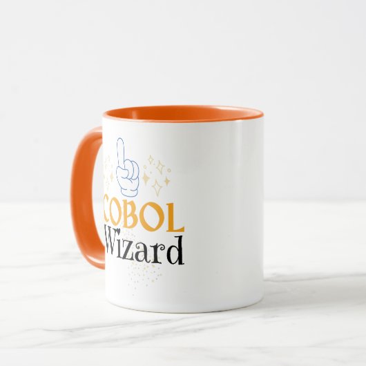 Legacy Cobol Programming Language Wizard  マグカップ (正面左)