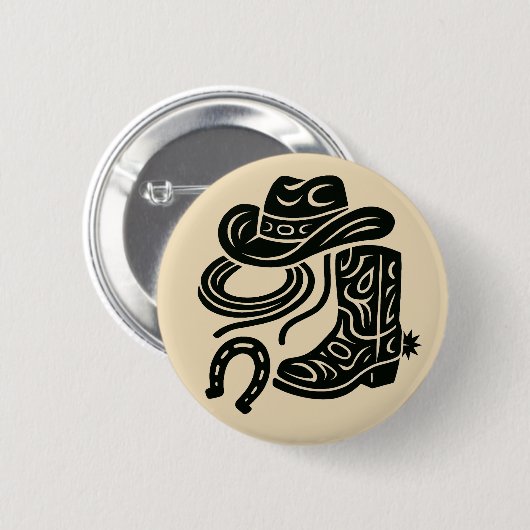 Legacy in Leather 缶バッジ (正面&裏面)