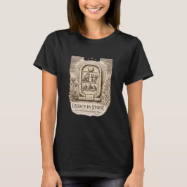 Legacy in Stone | Royal Cartouche | Ancient Africa Tシャツ