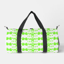 Legacy Minimalist Gym Design – Neon Green Fitness ダッフルバッグ