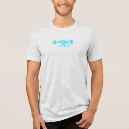 Legacy Minimalist Gym Design – Neon Green Fitness トライブレンドTシャツ