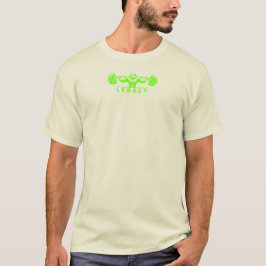 Legacy Minimalist Gym Design – Neon Green Fitness Tシャツ