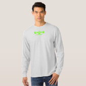 Legacy Minimalist Gym Design – Neon Green Fitness Tシャツ (正面フル)