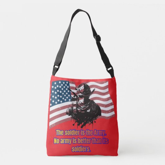 Legacy of the brave bright red クロスボディバッグ (裏面)