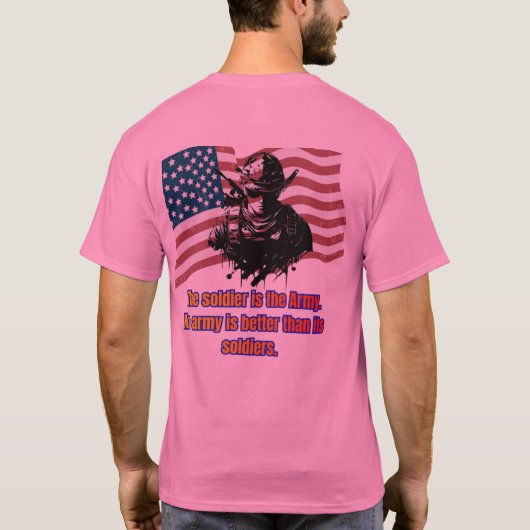 Legacy of the brave pink tシャツ (裏面)