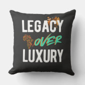 Legacy Over Luxury | クッション (正面)