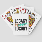Legacy Over Luxury | トランプ (裏面)