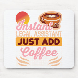 Legal Assistant Coffee Mousepad Desk マウスパッド