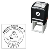 Legal、Attorey、Lawyer Stamp with 伝統的フォント セルフインキングスタンプ (インサイチュ)