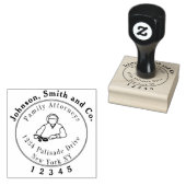 Legal、Attorey、Lawyer Stamp with 伝統的フォント ラバースタンプ (押印)