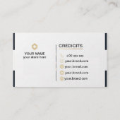 Legal Consulting Business Card 名刺 (裏面)