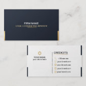 Legal Consulting Business Card 名刺 (正面/裏面)