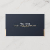 Legal Consulting Business Card 名刺 (正面)